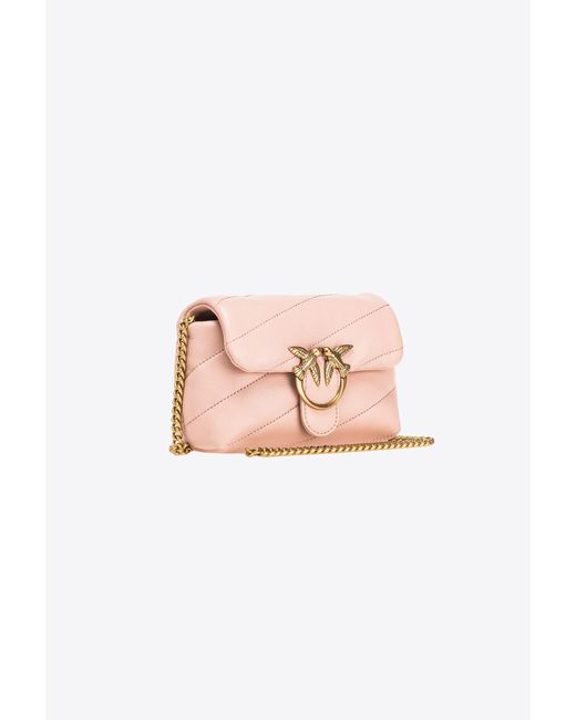 Pinko Pink Baby Love Bag Puff Maxi Quilt