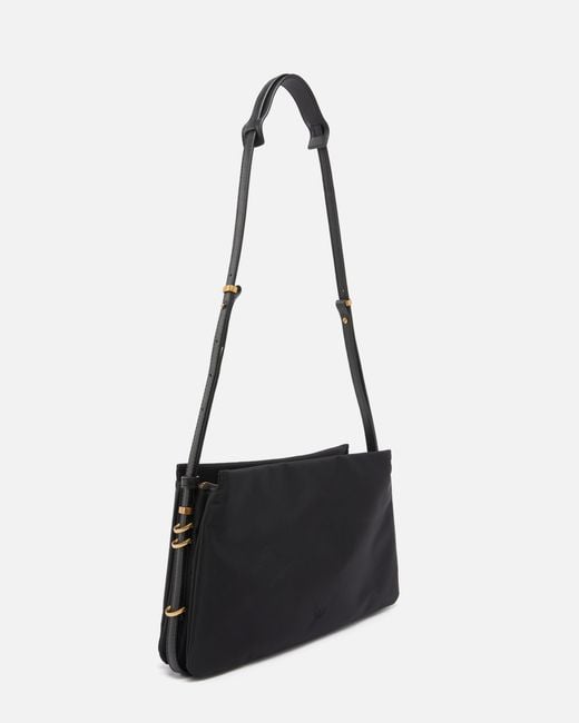 Pinko Black One, Two, Three Bag Medium Crossbody Bag