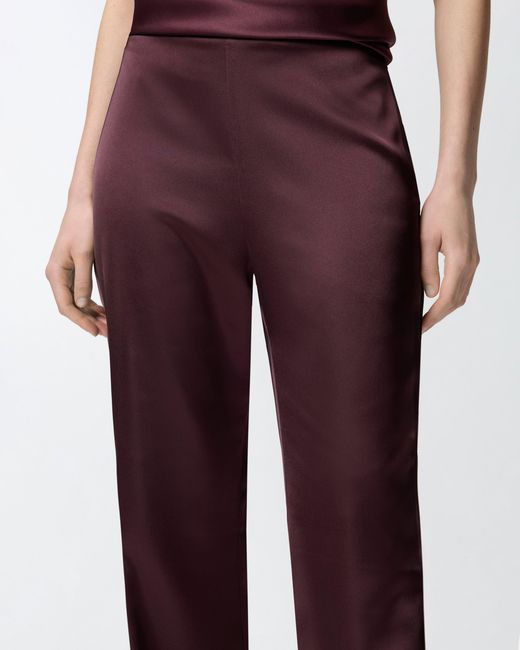 Pinko Purple Flared Trousers