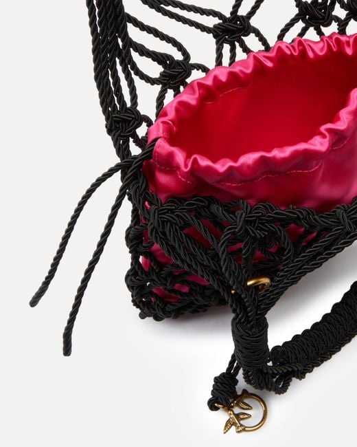 ハンドバッグ PINKO evening handbag with mesh and eyelets Evening handbag with mesh and eyelets PINKO → Shop Online
