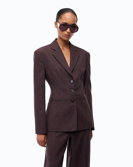 Pinko Brown Slim-Fit Jacket