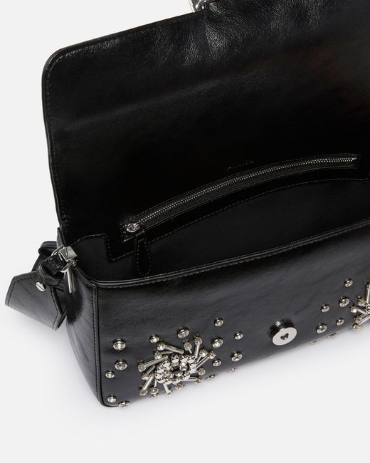 Pinko Black Love Bag Slouchy Medium Shoulder Bag