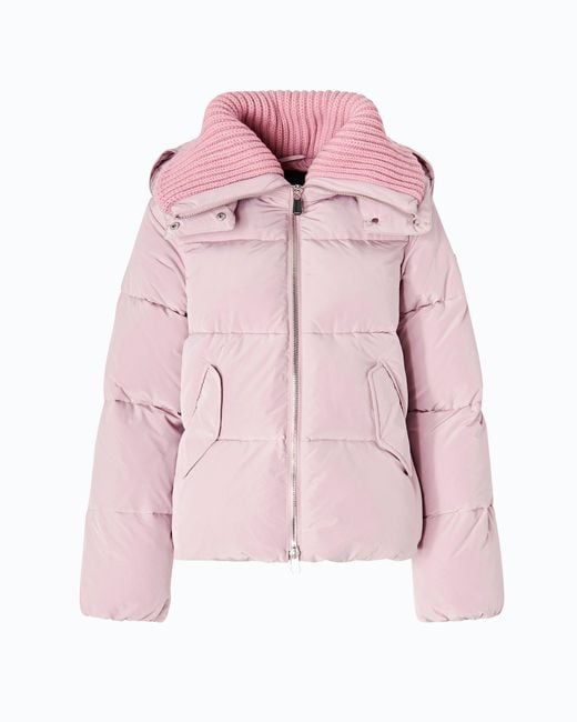 Pinko Pink Flared Pea Coat