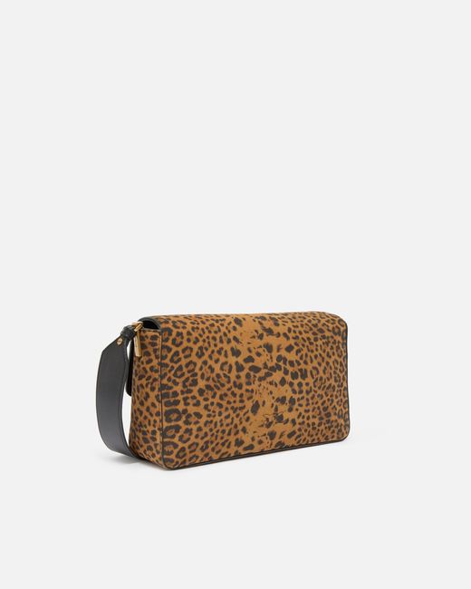Borsa A Spalla Media Love Bag One Slouchy di Pinko in Brown