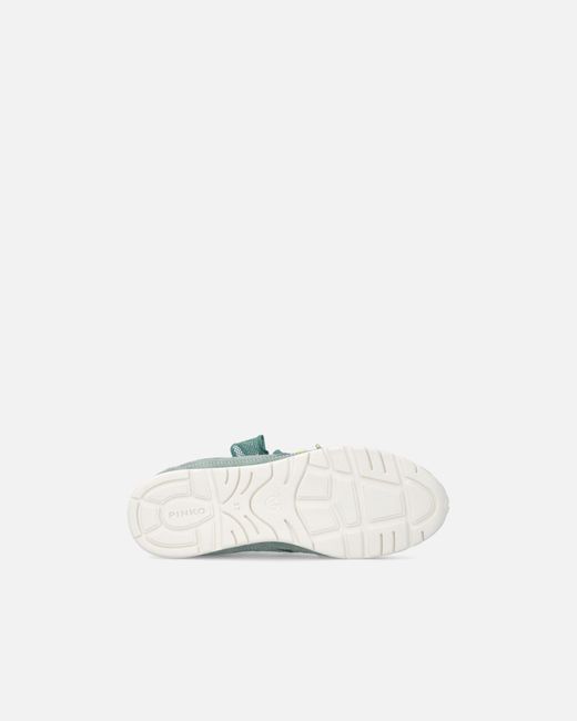 Pinko Blue Sneakers With Double Laces And Logo Details