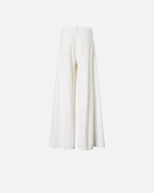 Vaqueros Con Pernera Extrancha Pinko de color White