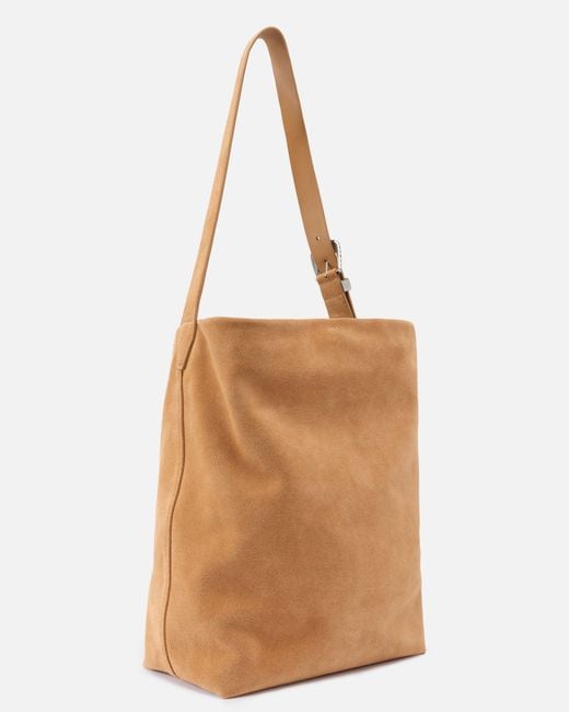 Pinko White Bucket Big Large Crossbody Bag