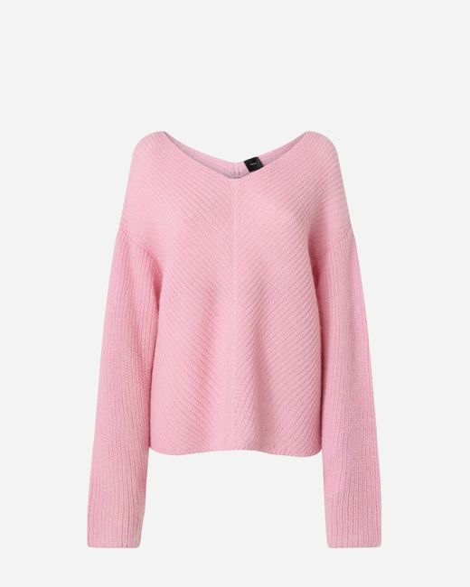 Pinko Pink Boat-neck Sweater