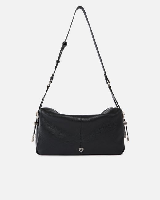 Pinko Black Keeper Bag Medium Shoulder Bag
