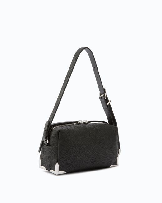Pinko Black Mini Crossbody Boston Bag