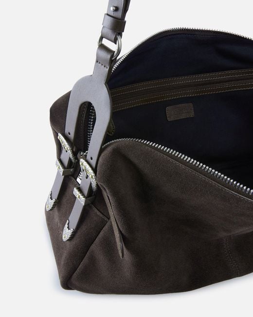 Pinko Black Keeper Bag Large Shoulder Bag