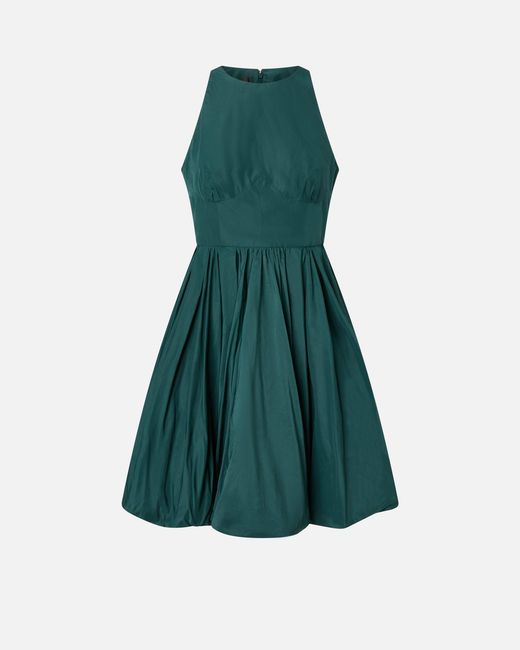 Pinko Women's Green Dress With Balloon Skirt - eharrisgallery.com