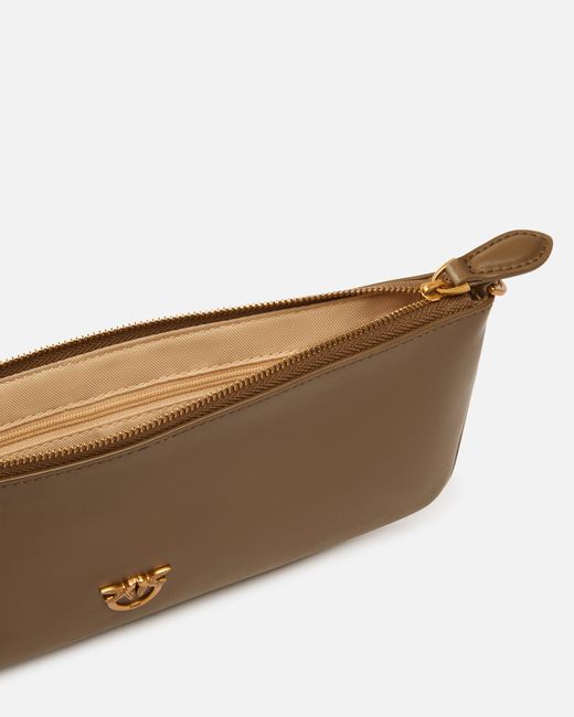 Horizontal Flat Bag di Pinko in White