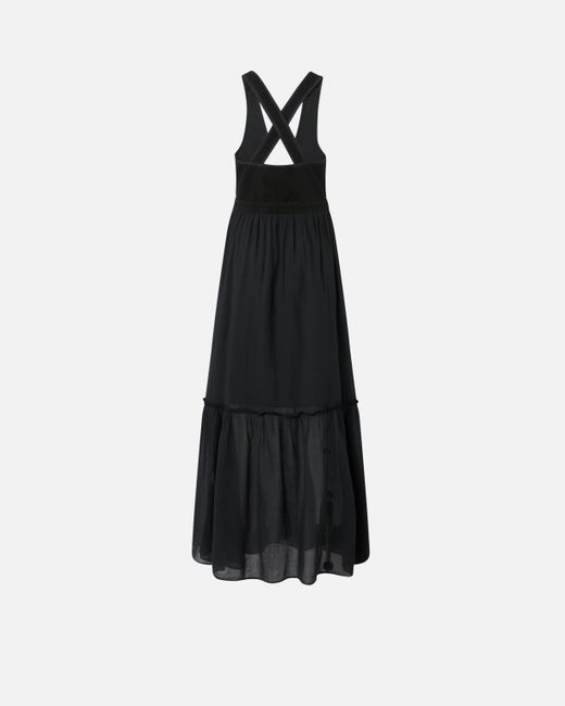 ワンピース Pinko LESTER LONG SLEEVELESS COTTON DRESS WITH NECKLINE Sleeveless long cotton dress with neckline PINKO → Shop Online