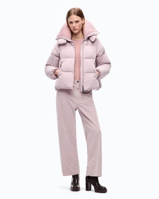 Pinko Pink Flared Pea Coat