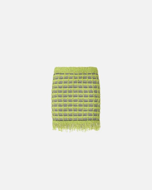 Pinko Green Mini Skirt