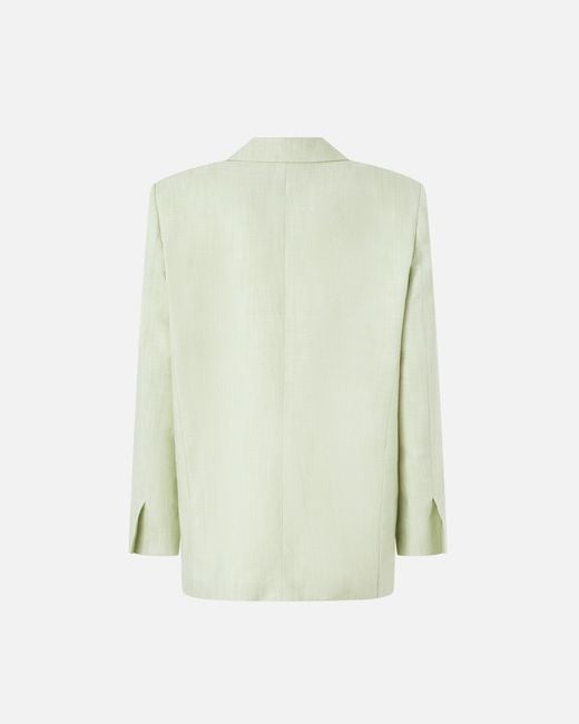 Pinko Multicolor Single-Breasted Jacket With A Rustic Effect