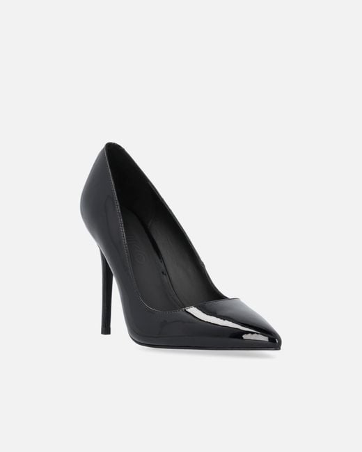 Pinko White Shiny Heeled Pumps