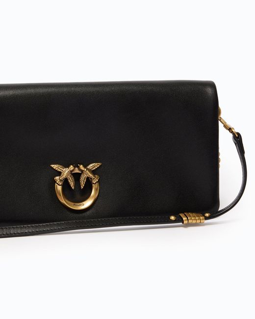 Pinko Black Click Soft Horizontal Classic Ss26