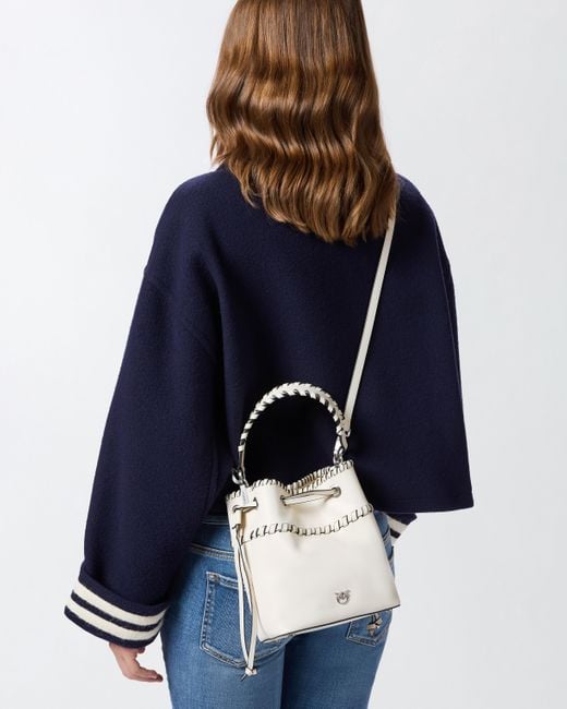 Borsa Piccola A Secchiello di Pinko in White