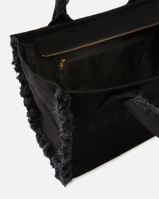 Pinko Black Medium Beach Shopping Tote