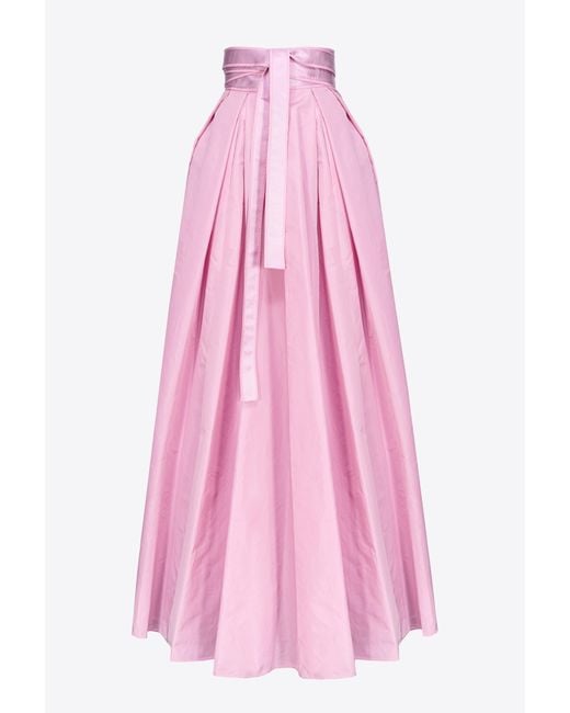 Pinko Pink Maxi Skirt