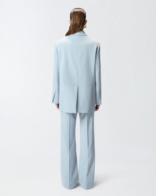 Pinko Blue Double-Breasted Jacket