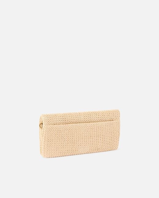 Pinko Natural Love Bag Click Soft Horizontal Classic Medium Crossbody Clutch