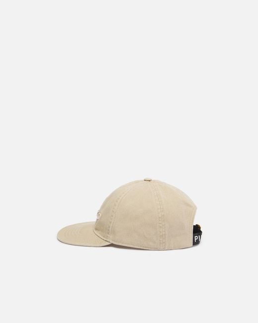 Pinko White Cap With Peak And Fading