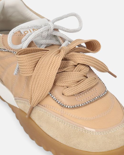 Pinko White Sneakers With Double Laces