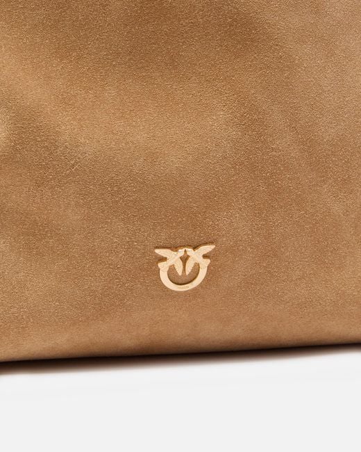 Pinko White Bucket Big Large Crossbody Bag