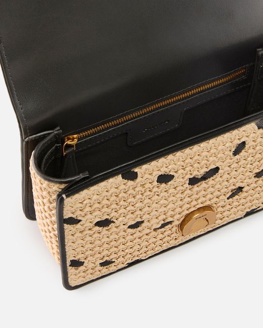 Pinko Natural Love One Mini Light Dc Rafia + V Ss26