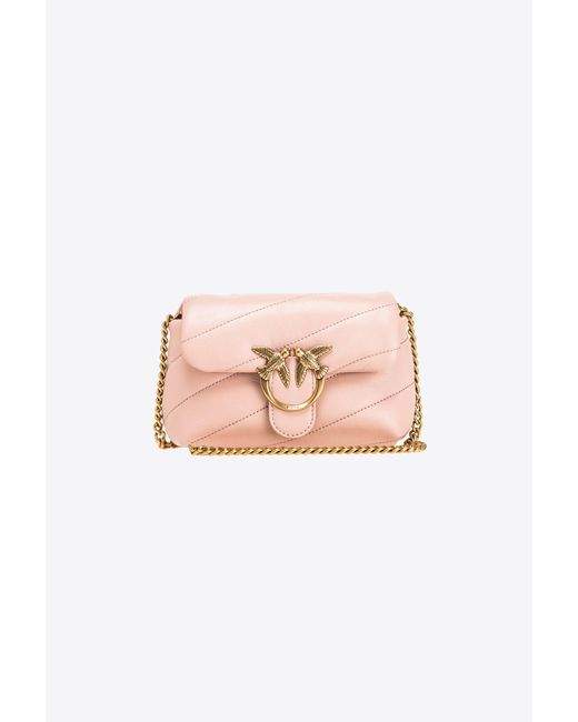Pinko Pink Baby Love Bag Puff Maxi Quilt