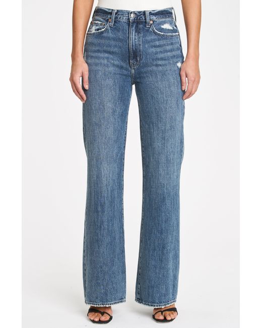 Pistola Denim Denim Stevie High Rise Wide Leg in Blue Lyst