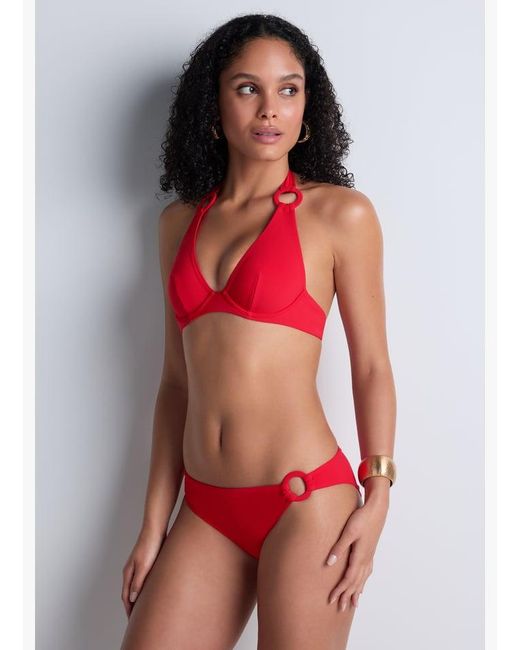 Haut De Maillot De Bain Triangle Avec Armatures Aubade en coloris Red