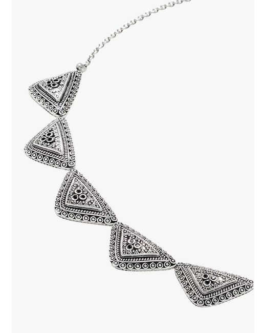 Collier Ethnique Ba&sh en coloris White