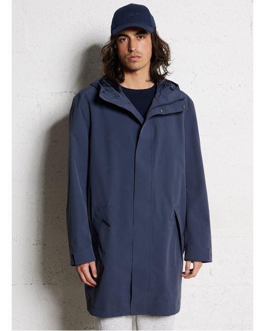 Parka À Capuche Aigle pour homme en coloris Blue