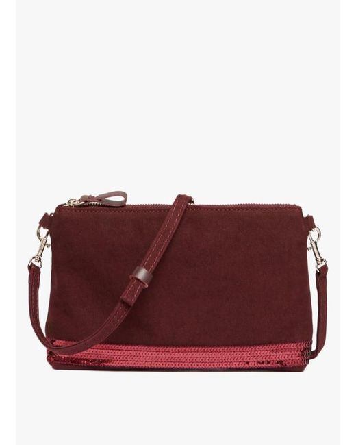Pochette À Sequins En Coton Femme Vanessa Bruno en coloris Purple