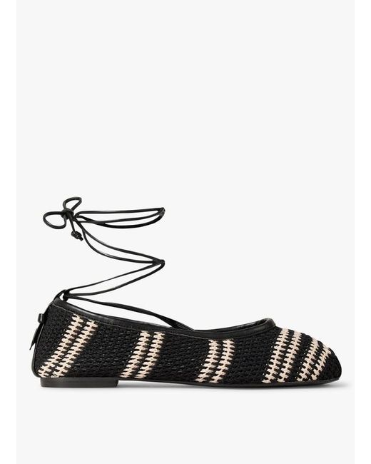 Ballerines En Coton Femme Ba&sh en coloris White