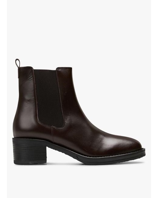 Mellow Yellow Bottine En Cuir Noir Femme Mellow Yellow Bottes En