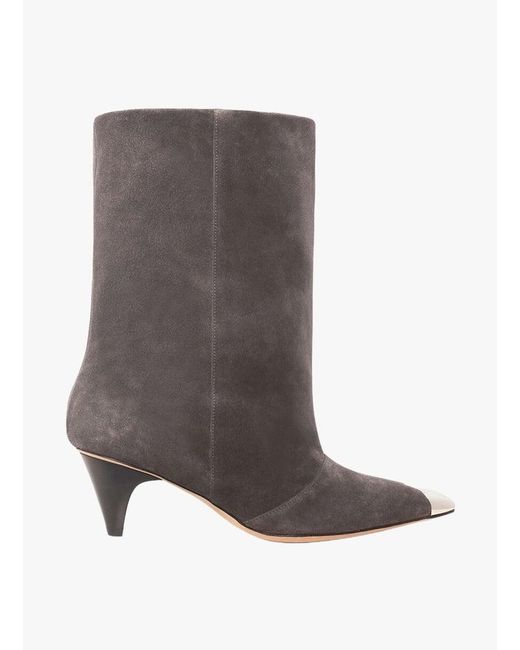 Bottines En Cuir Femme IRO en coloris Gray