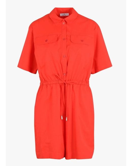Combi-Short En Coton Stretch Femme Paul Smith en coloris Red
