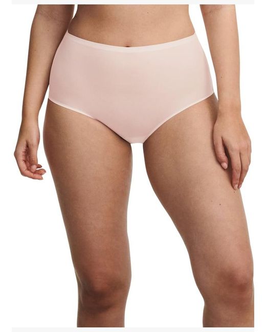 Culotte Taille Haute Chantelle en coloris Natural