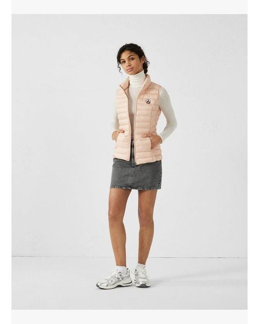 Doudoune Légère Sans Manches Seda Femme J.O.T.T en coloris White