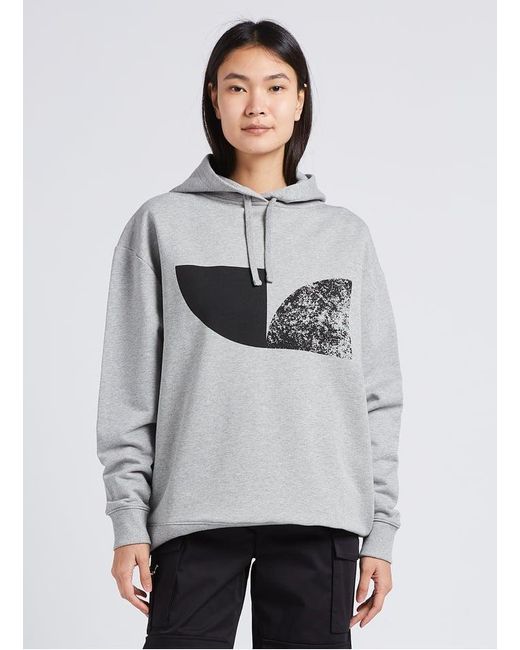 Sweat À Capuche'Sérigraphié En Coton Bio Femme IRO en coloris Gray