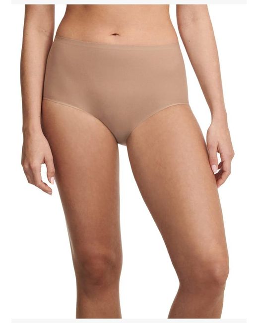 Culotte Taille Haute Chantelle en coloris Natural