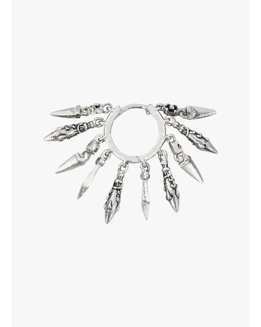 Boucle D'Oreille Ba&sh en coloris Metallic