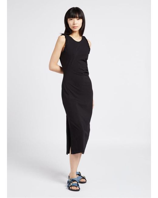 Robe Longue Tressée En Coton Mélangé Femme IRO en coloris Black