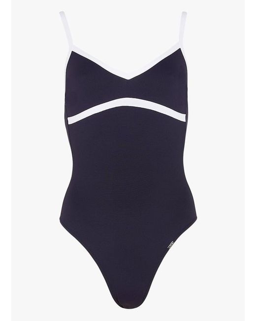 Maillot Une Pièce Livia en coloris Blue