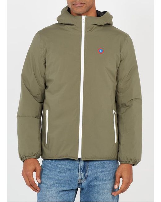 Doudoune Réversible À Capuche Flotte pour homme en coloris Green